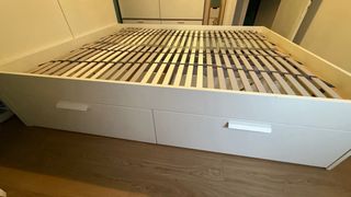 Estructura cama con cajones y somier