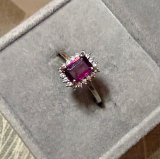 Anillos Amatista Plata 925 Ajustable elige