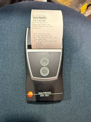 Impresora Testo Bluetooth 0554 0261