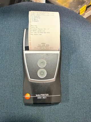 Impresora Testo Bluetooth 0554 0261