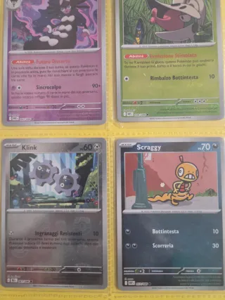 Carte Pokémon Emboar, Gothitelle, Klink, Trubbish