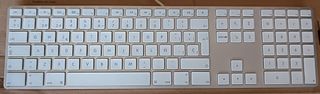 Teclado Apple Plata/Blanco