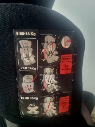 Silla coche Safety 1st 9-36kg