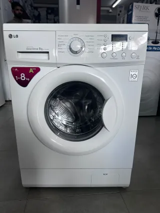 Lavadora marca LG 8kg 1200rpm A++