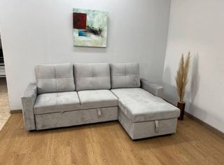 Sofá Cama Gris Oferta  + Envio