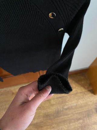 Camiseta TEX manga larga botones dorados Talla S