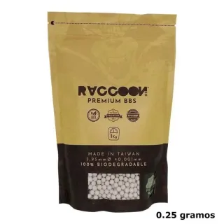 Bolas Raccoon Premium Bio 0.25g