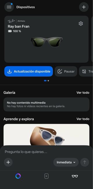 Ray-Ban Meta Transitions Gafas Inteligentes