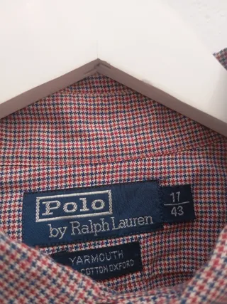 Camisa Polo Ralph Lauren Hombre Roja