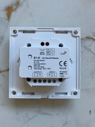 3 Interruptores Regulador Luz