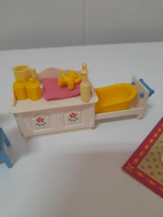 Playmobil Niñera con Bebé y Accesorios