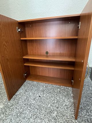 Armario auxiliar madera 2 puertas