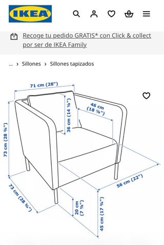 Sillón butaca hogar-oficina