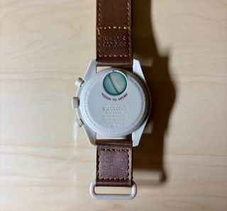 Omega x Swatch - Mission to Saturn beige