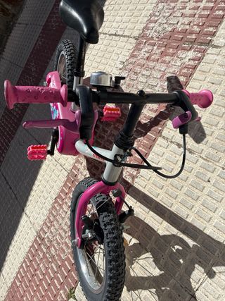 Bicicleta Infantil Btwin Rosa