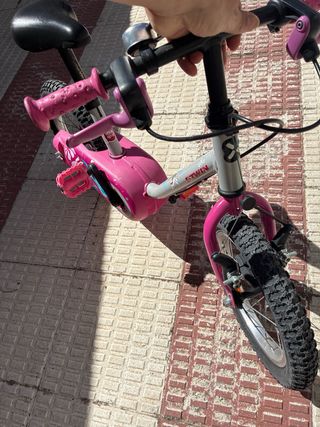 Bicicleta Infantil Btwin Rosa