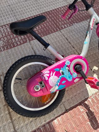 Bicicleta Infantil Btwin Rosa