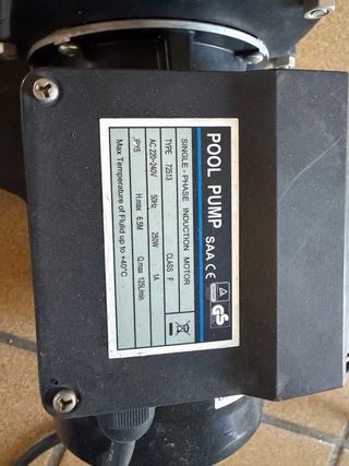 Motor Bomba Piscina Usado 2 Meses