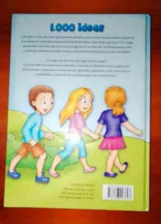 Libro infantil "1.000 ideas para jugar con amigos"
