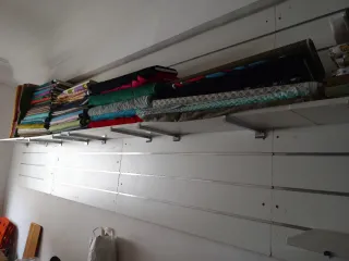 8 panel ranurado comercio.Lamas pared 1.2x1.2