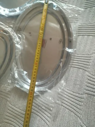 3 Bandejas Inoxibar Acero Inoxidable Nuevas