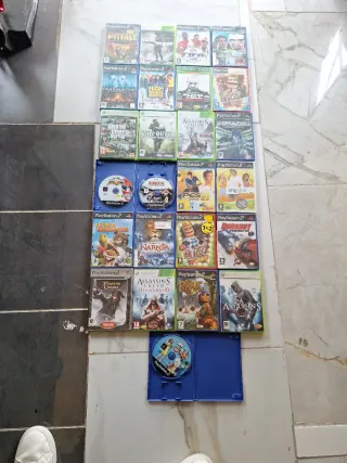 Lote Videojuegos PS2 y Xbox 360