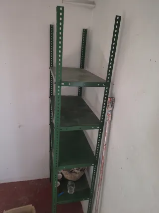 Estantería de hierro para almacén