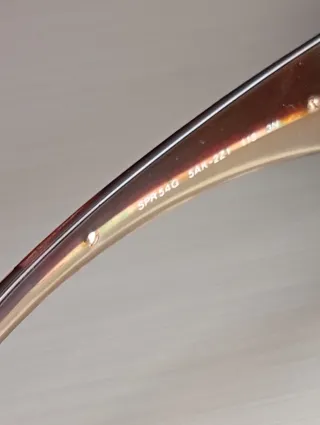 Gafas de sol Prada Marrón y Dorado