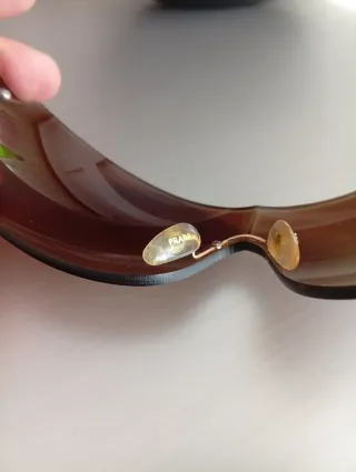 Gafas de sol Prada Marrón y Dorado