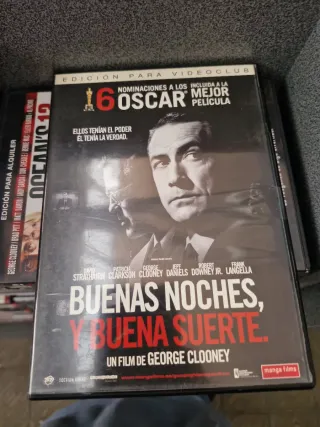 DVD Buenas Noches, Y Buena Suerte (George Clooney)