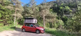 Tienda de techo para coche