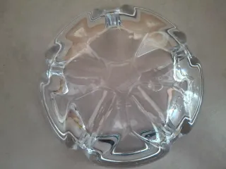 Antiguo gran Cenicero de Cristal