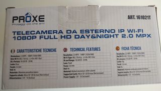 Cámara IP WiFi Exterior PROXE 1080P