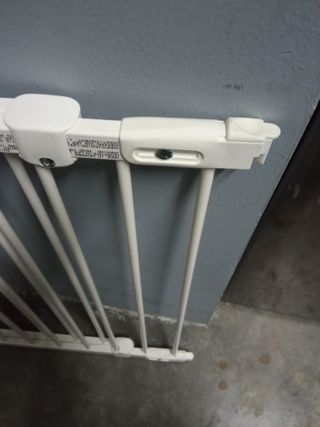 Barrera/Barandilla Escaleras Bebé Blanca