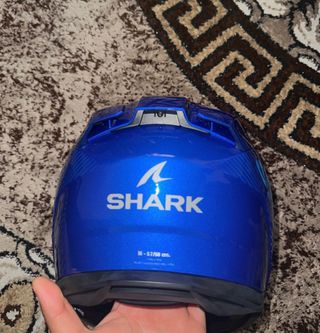 Casco Shark Talla M Azul