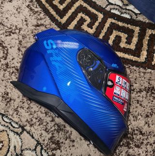 Casco Shark Talla M Azul