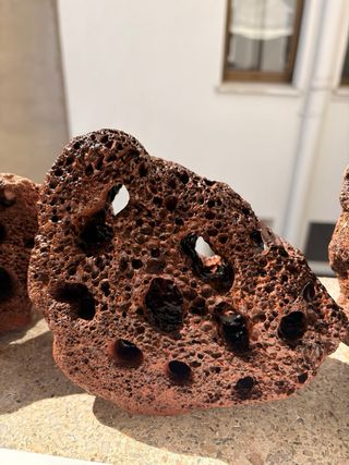 Rocas Volcanicas talladas a mano para acuario