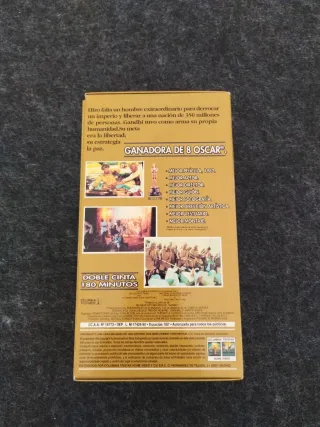 Película Gandhi VHS