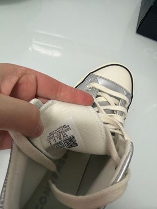 Converse Argento Taglia 39