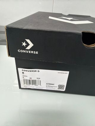 Converse Argento Taglia 39