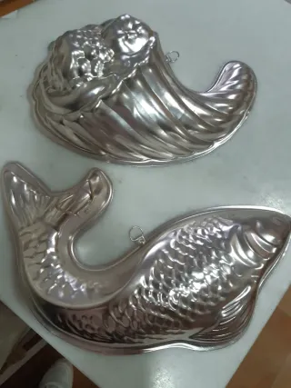 Moldes para gelatina de metal