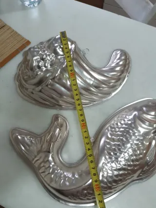 Moldes para gelatina de metal