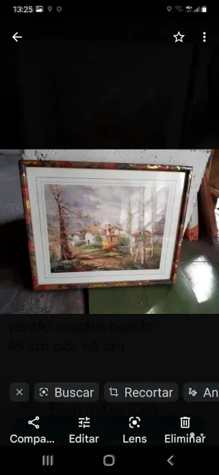 Cuadro Decorativo 45x40cm