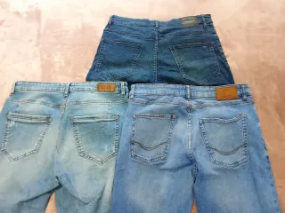Lote 3 Pantalones Vaqueros Hombre Pull&Bear T 44