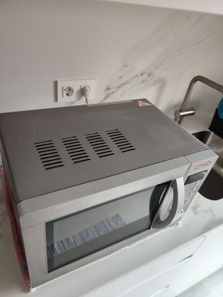 Microonde Ecron IronWave Argento