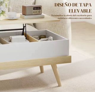 Mesa auxiliar elevable salón