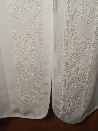 Chaqueta Yves St. Clair New York Blanca Vintage