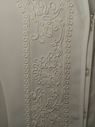 Chaqueta Yves St. Clair New York Blanca Vintage