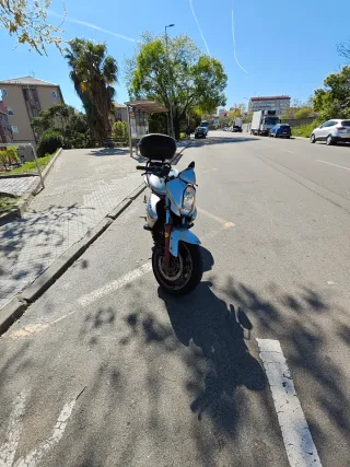 Kawasaki ER6N 2006 Plata/Roja