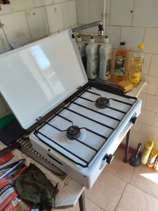 Cocina Corcho 2 fuegos